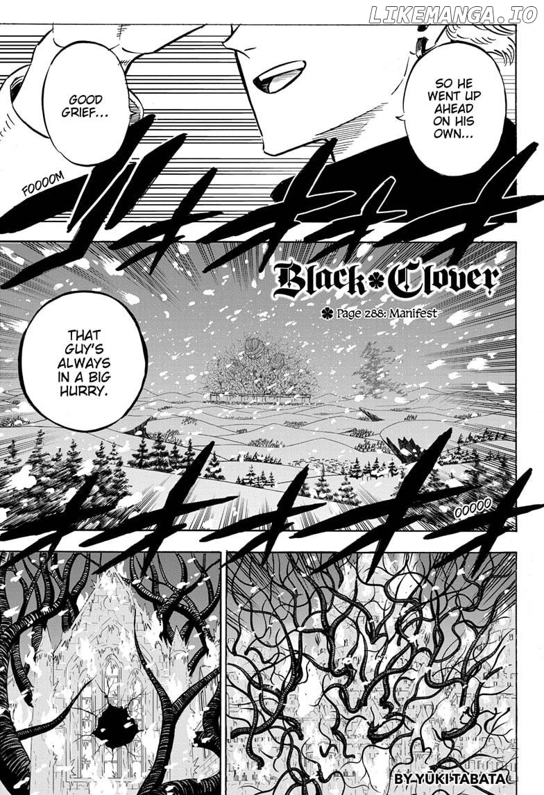 Black Clover chapter 288 image 01